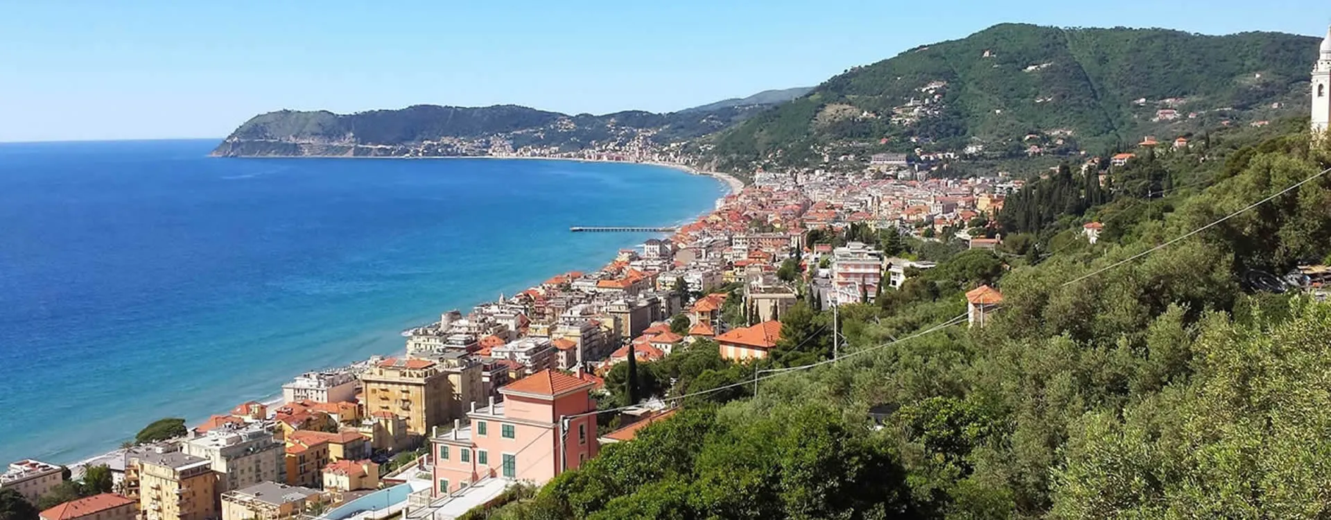 Panorama di Alassio