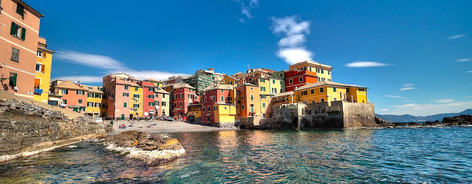 Panorama di Genova Boccadasse